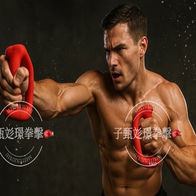 ~子甄彣璟~拳擊啞鈴 揮拳訓練 刺拳 速度 空擊訓練 負重啞鈴 跑步小啞鈴 拳擊 阻力出拳 空擊啞鈴 重訓 8