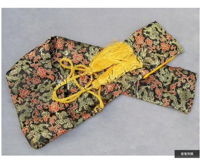 ~子甄彣璟~『章氏拾年老店』劍套 錦袋 絲綢劍袋 寶劍袋 刀劍袋 劍道 合氣道 太極拳武術 太極劍袋 刀袋 棍袋5