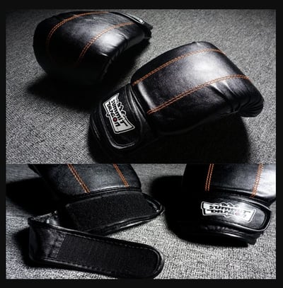 ~子甄彣璟~summitdragon 半指拳套 黃線露拇指拳擊手套 散打手套 搏擊格鬥拳套 沙包 沙袋打擊訓練 武術泰拳6