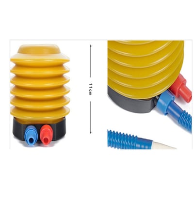 ~子甄彣璟~4寸腳踩式打氣筒 便捷式 打氣筒 瑜伽球 瑜珈球 充氣泵3