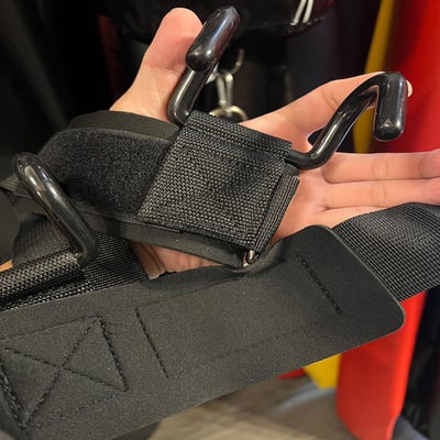 ~子甄彣璟~單槓 引體向上 防滑助力鉤 健身護腕 吊單杠輔助器 懸掛式伸展輔助勾 運動 輔助器 舉重 助力鉤6