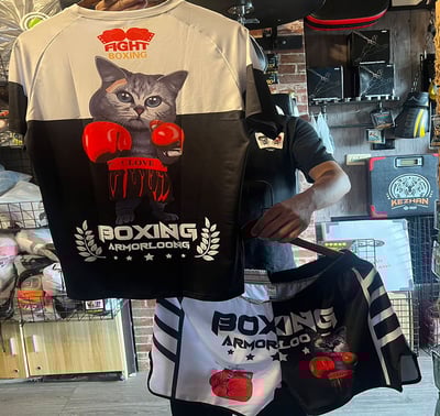 ~子甄彣璟~MMA 綜合格鬥 拳擊服 搏擊服 拳擊褲 泰拳褲 踢拳褲 散打褲 格鬥褲 搏擊褲 短褲 運動褲 武術褲 訓練褲3