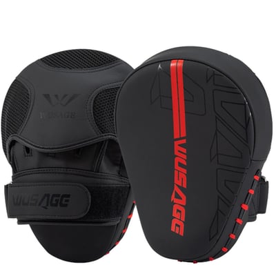 ~子甄彣璟~WUSAGE 加厚加重 多層防護 曲手靶 手靶 拳靶 散打靶 拳擊 腳靶 陪練靶 弧形靶 拳擊手套 重量訓練1