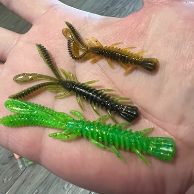 ~子甄彣璟~浮水蝦15條 腥臭 黑坑利器 路亞軟餌 仿生軟餌 假餌 針尾蟲 軟蟲 軟餌 誘餌3