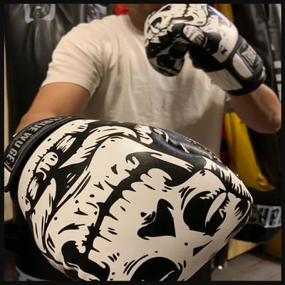 ~子甄彣璟~熱銷中 TR 拳擊手套 拳套 拳擊 手套 搏擊 散打 泰拳 格鬥 散打 健身 運動 武術 訓練1