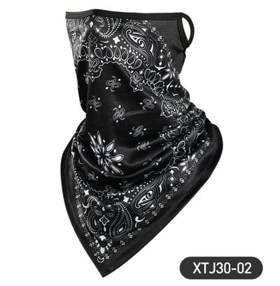 ~子甄彣璟~XTJ30魔術頭巾 掛耳面罩 透氣網 運動 防塵 冰絲 防曬 口罩 面罩 防紫外線 運動頭巾 頭套 圍脖 抗UV3