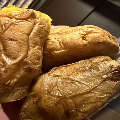 ~子甄彣璟~獨特慢窯烘烤 新鮮小冰烤地瓜 解凍即食地瓜 冷凍番薯 冰心地瓜 健身餐 番薯 退冰即食4