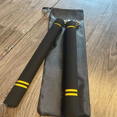 ~子甄彣璟~海綿雙節棍 成人 兒童 初學者練習棍 武術用品 李小龍 雙截棍 二節棍 練短棍 功夫棍 武術棍 練習棍 散打13