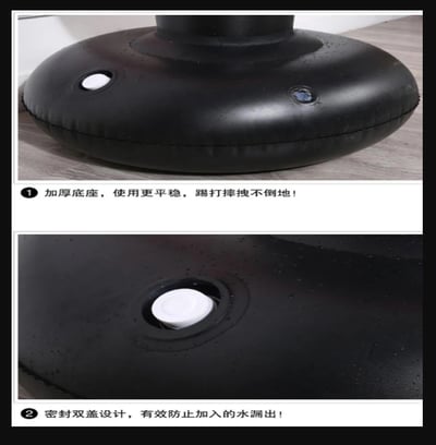 ~子甄彣璟~充氣沙袋160公分 拳擊不倒翁買就送充氣筒 回彈力強  沙包 出氣筒 發洩 泄憤玩具 拳擊 散打健身運動 7