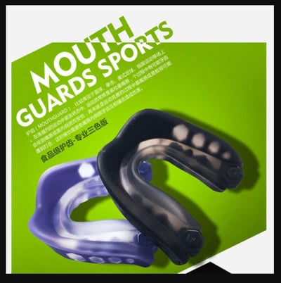 ~子甄彣璟~護齒 拳擊 散打 搏擊 EVA材質籃球 無毒安全可食性矽膠 空手道 跆拳道 運動牙套 單雙層1