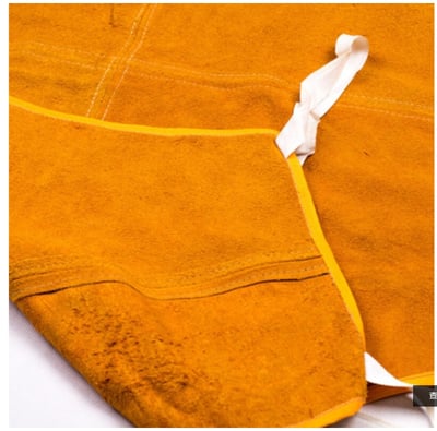 ~子甄彣璟~促銷價-牛皮電焊 焊工圍裙 焊接防護服 隔熱防護圍裙 氬焊 CO2 燒焊 防火花防護衣 耐磨皮裙 工作衣4