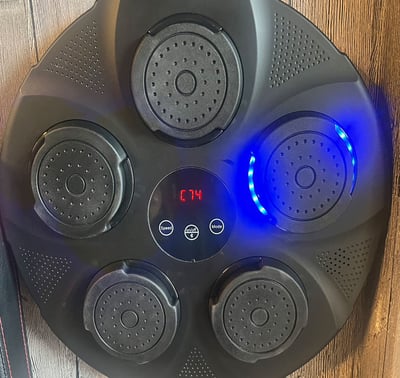 ~子甄彣璟~智能音樂 拳擊訓練器 拳靶 貼牆靶 出拳力量測試機 拳擊 智能沙包 發洩靶 出氣靶 運動健身 訓練器材8