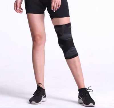 ~子甄彣璟~綁帶運動護膝 高透氣吸汗 跑步護膝 深蹲護膝 護膝 綁帶護膝 防滑護膝 籃球護膝 運動護膝 護膝套 護具11