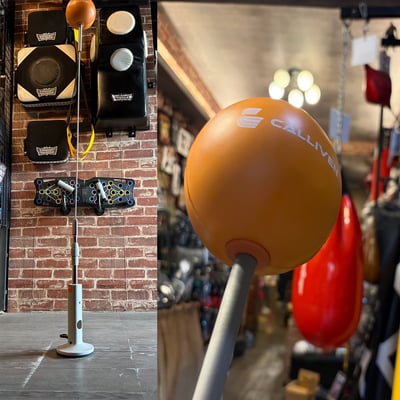 ~子甄彣璟~靜音立式吸盤拳擊速度球 拳靶 閃躲反應快 不倒翁 拳擊球 發泄球 拳擊訓練器 健身 家用沙包7