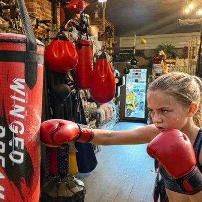 ~子甄彣璟~兒童拳擊沙包 加厚PU耐打不傷手 高彈力仿真手感 兒童沙袋 居家健身 反應訓練 跆拳道練習 3