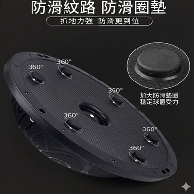 ~子甄彣璟~專業級 加厚防爆波速球 半圓平衡球 瑜珈球 核心訓練 瑜珈 重訓 深蹲 平板支撐 承重300KG7