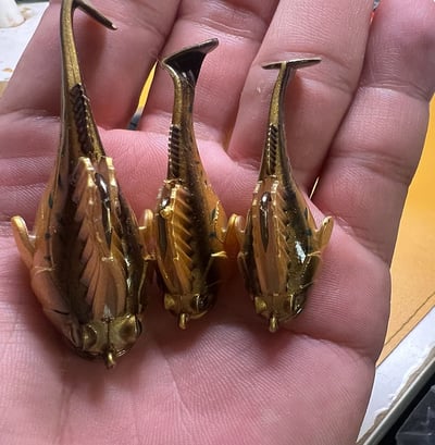 ~子甄彣璟~彈塗跳跳魚 3D仿真 路亞餌 T尾 假餌 誘餌 仿生餌 擬餌 軟餌 仿真餌 包鉛魚4