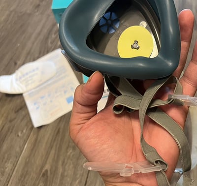 ~子甄彣璟~豬鼻子 防毒面具 防毒口罩 防毒面罩 工業口罩 噴漆防毒面具 防塵面罩 防毒面具 防毒 口罩 9