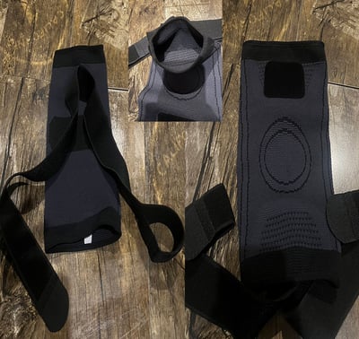 ~子甄彣璟~綁帶運動護膝 高透氣吸汗 跑步護膝 深蹲護膝 護膝 綁帶護膝 防滑護膝 籃球護膝 運動護膝 護膝套 護具9