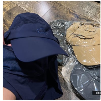 ~子甄彣璟~鴨舌帽 4合1 多功能 男女款 防曬帽 遮陽帽 面罩 帽子 防紫外線 釣魚帽 速乾帽 工作帽 登山帽 露營帽9
