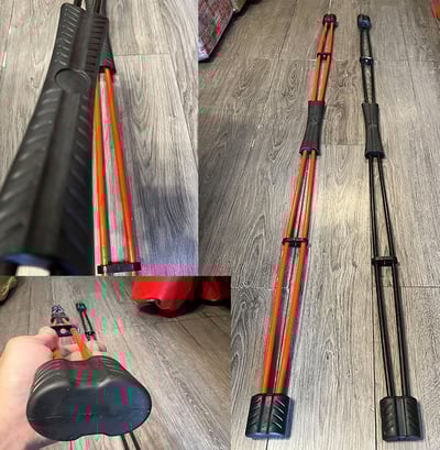 ~子甄彣璟~新三代黑科技雙桿 飛力士健身彈力棒 振動棍 震顫訓練 健力棒 彈力棒 菲力士棒 菲利斯棒 菲力棒 健身桿 震顫棒 運動健身器材2