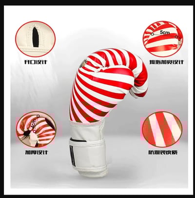 ~子甄彣璟~熊貓拳擊手套 兒童拳套 卡通拳擊手套 搏擊 散打 泰拳 格鬥 散打 健身運動 武術 打擊沙包 沙袋 訓練9