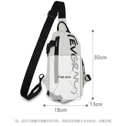 ~子甄彣璟~TAN側背包 斜挎包 斜背包 胸包 學生包 背包 錢包 單肩包 側肩包 休閑包 運動騎行包10