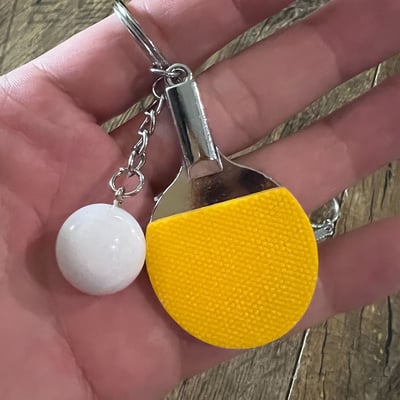 ~子甄彣璟~乒乓球 網球 鑰匙圈 鑰匙扣 吊飾 紀念品 運動鑰匙扣 飾品 鑰匙掛件 生日禮物2