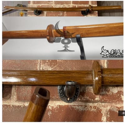 ~子甄彣璟~劍人草堂-竹壓居合木刀 拔刀術 日本劍道 強返打刀型 合氣道 居合道 九刀十三式 劍道型考段 木劍 劍術4