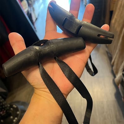 ~子甄彣璟~健身把手 香蕉把手 牛角把手 健身器材 拉力器 引體向上 拉背 下拉 舉重 輔助器 運動7