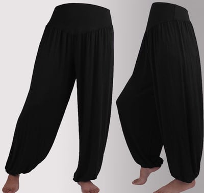 ~子甄彣璟~莫代爾瑜珈褲 跳舞褲 瑜伽褲 練功褲 燈籠褲 功夫褲 舞蹈褲 太極褲 運動褲 禪坐 休閒褲 跑步褲 健身褲2