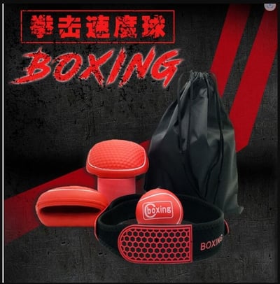~子甄彣璟~拳套組合 洛馬琴科 拳擊 訓練球 反應彈力球 魔力球 反彈球 反應球 速度球 手眼協調力 快速反應 準確度訓練 閃躲7