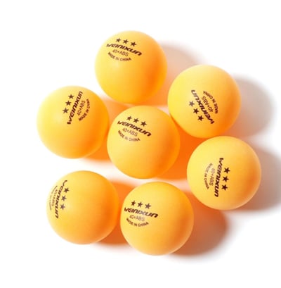 ~子甄彣璟~三星ABS新材料40+ 高彈耐打 乒乓球 訓練球 練習用 塑膠桌球 運動 健身 訓練 體育 桌球5