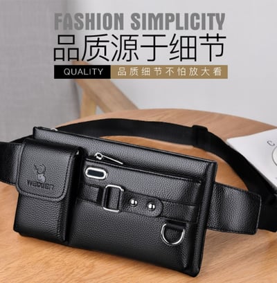 ~子甄彣璟~腰包 8110 側背包 斜挎包 多功能大容量 斜背包 胸包 旅行包 防潑水 背包 錢包 單肩包 側肩包8