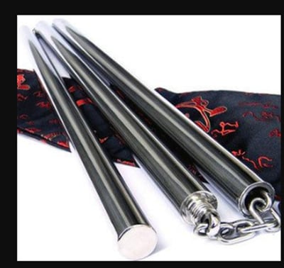 ~子甄彣璟~武術長棍 三節棍 兩用棍 不鏽鋼 長棍 短棍 可拼接 組合棍 表演棍 武術棍 棍子 三截棍1