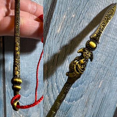 ~子甄彣璟~三國志 五虎將 常山趙子龍 趙雲 成名器 百鳥朝鳳槍 珍藏品 工藝品 模型擺件 生日禮物 交換禮物6