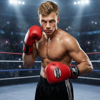 ~子甄彣璟~FR超纖皮拳套 拳擊手套 乳膠複合內膽 高質感 耐磨透氣 散打 泰拳 拳套 搏擊1