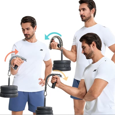 ~子甄彣璟~腕力器 臂力器 握力器 負重托盤 手臂扳手腕訓練器 握力訓練 健身器 練小臂 練手力 練臂肌 1