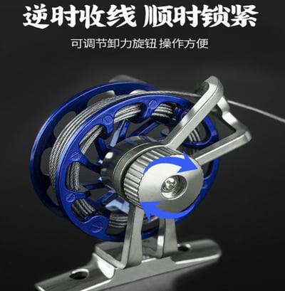 ~子甄彣璟~路亞活魚扣 不鏽鋼魚扣套 魚輪 捲線器 浮標 魚鎖 扣魚 鎖魚 釣魚自帶收納扣 易攜帶 不傷魚7