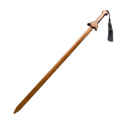 ~子甄彣璟~天然楠竹太極劍 手感極佳 久練不累 安全不傷手 晨練劍 碳化竹劍 武術健身 輕量化設計 晨練必備 不開刃4