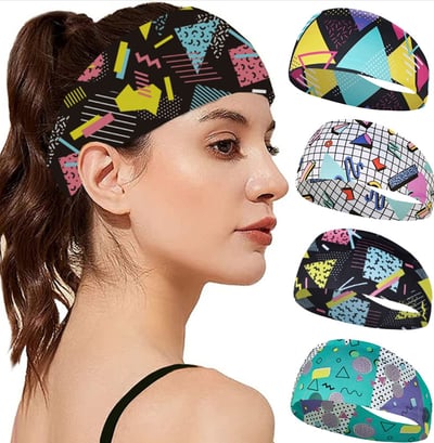 ~子甄彣璟~戰牌-運動吸汗頭帶 止汗 頭帶 運動汗帶 束髮圈 髮帶 毛巾 髮帶 頭巾 跑步 慢跑 瑜珈 健身 運動頭巾13