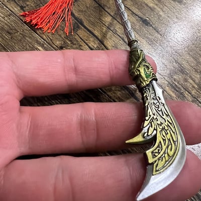 ~子甄彣璟~三國志 關羽 成名器 武聖 關聖帝君 關公 關二爺 關雲長 珍藏品 工藝品 模型擺件 生日禮物 交換禮物 8