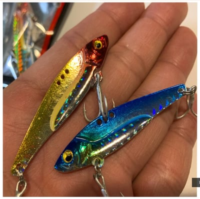 ~子甄彣璟~龍牙 鐵板 VIB 亮片 仿生魚 魚餌 假餌 仿生餌 誘餌 小魚 擬餌 釣魚 金屬 魚餌 路亞餌 米諾5