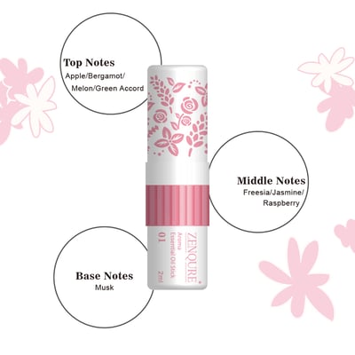 ZENQURE Aroma Essential Oil Stick 01 Floral3