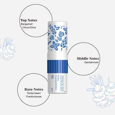 ZENQURE Aroma Essential Oil Stick 02 Woodsy3