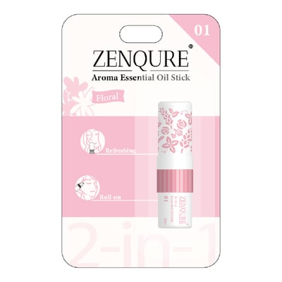ZENQURE Aroma Essential Oil Stick 01 Floral4