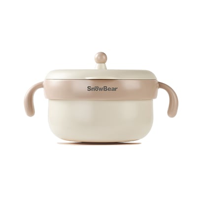 【SnowBear 小白熊】嬰幼兒保溫碗(不鏽鋼內碗)4