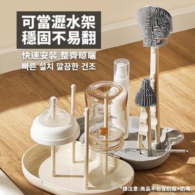 【SnowBear 小白熊】盒裝奶瓶清潔刷組3