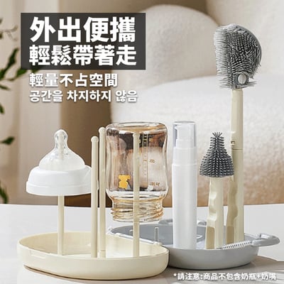 【SnowBear 小白熊】盒裝奶瓶清潔刷組2