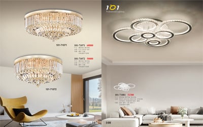 水晶吸頂燈 / LED水晶吸頂燈系列 101-1071
